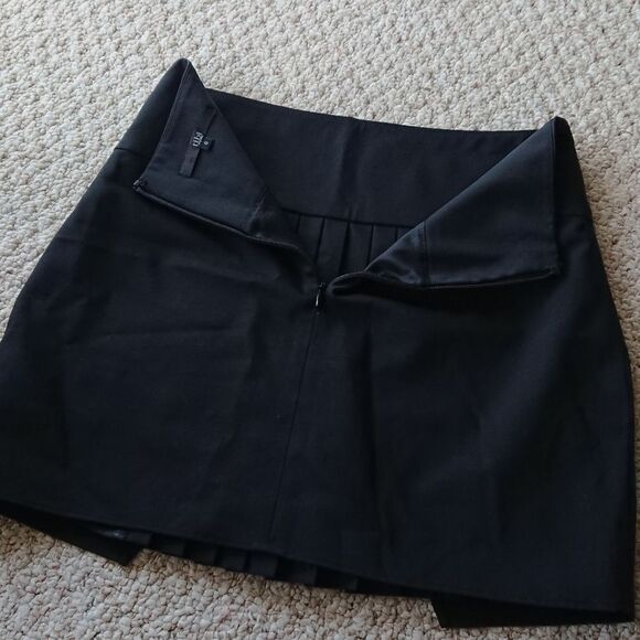 TIBI middle Pleated black mini skirt size 0 - Picture 11 of 11